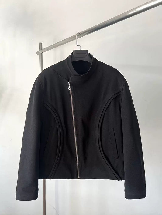 WARM COTTON TWEED JACKET