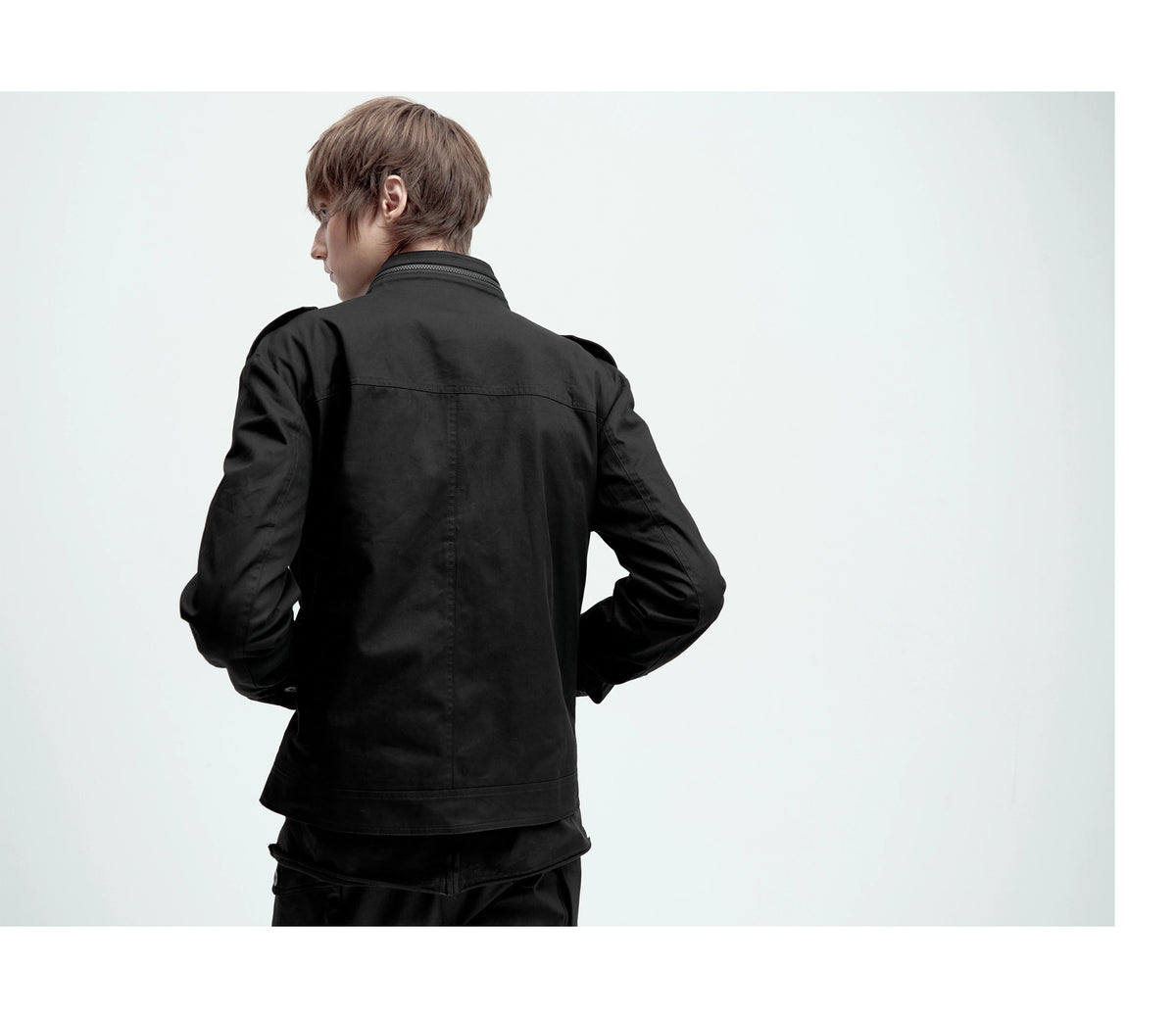 MERCERIZED COTTON WORK JACKET