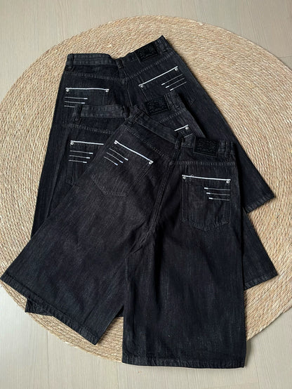 STRING TUNE DENIM SHORTS