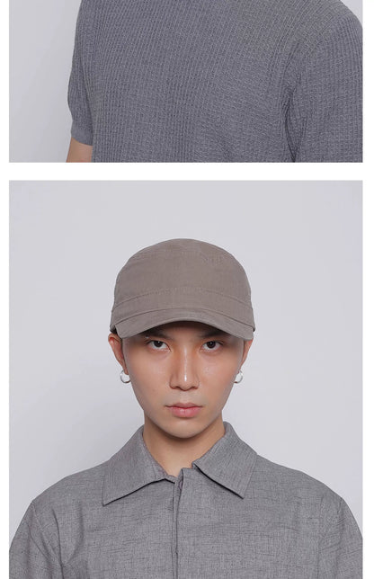 WASHED FLAT TOP CAP 18