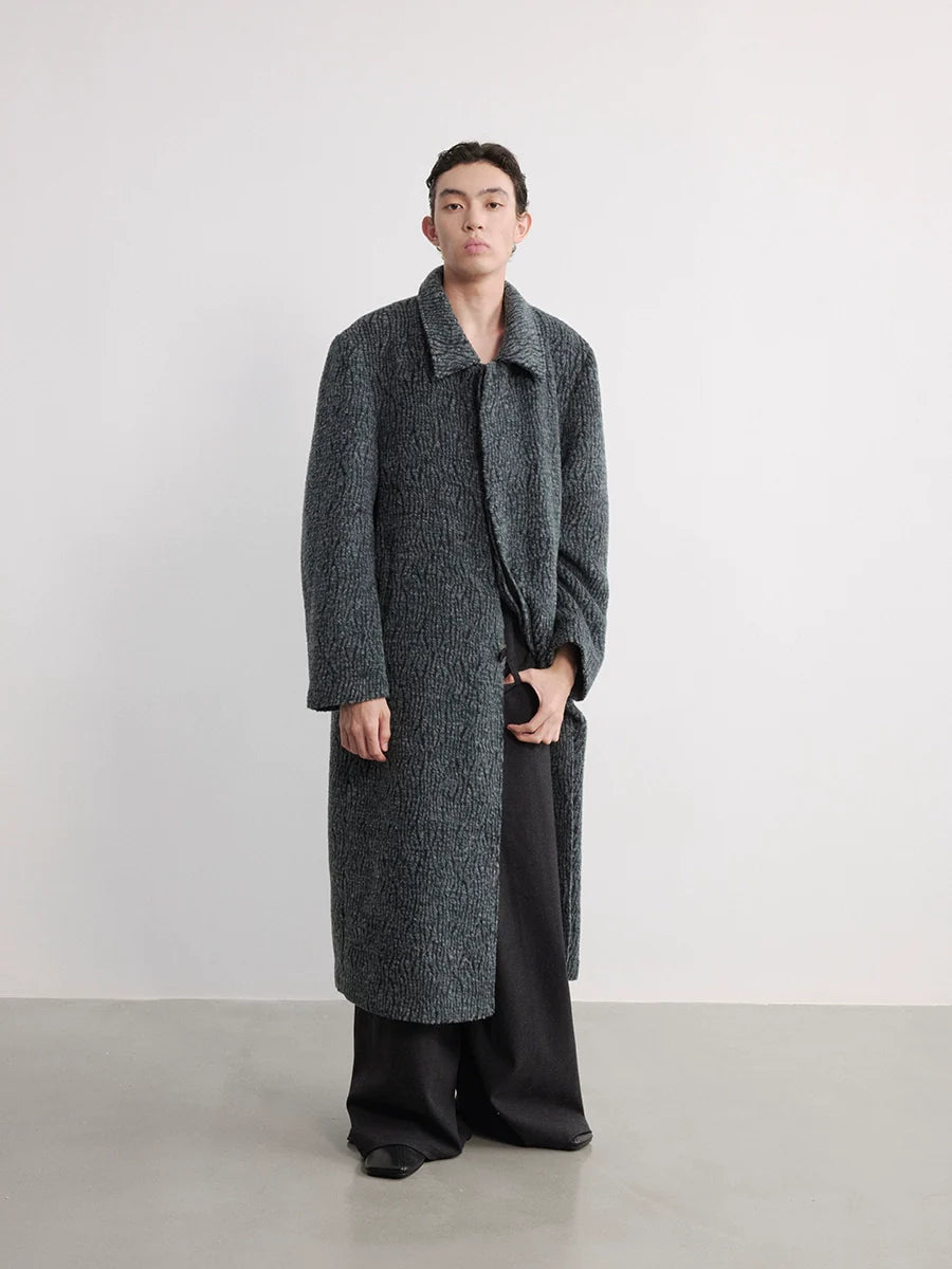 DOUBLE-FACED WOOL COAT