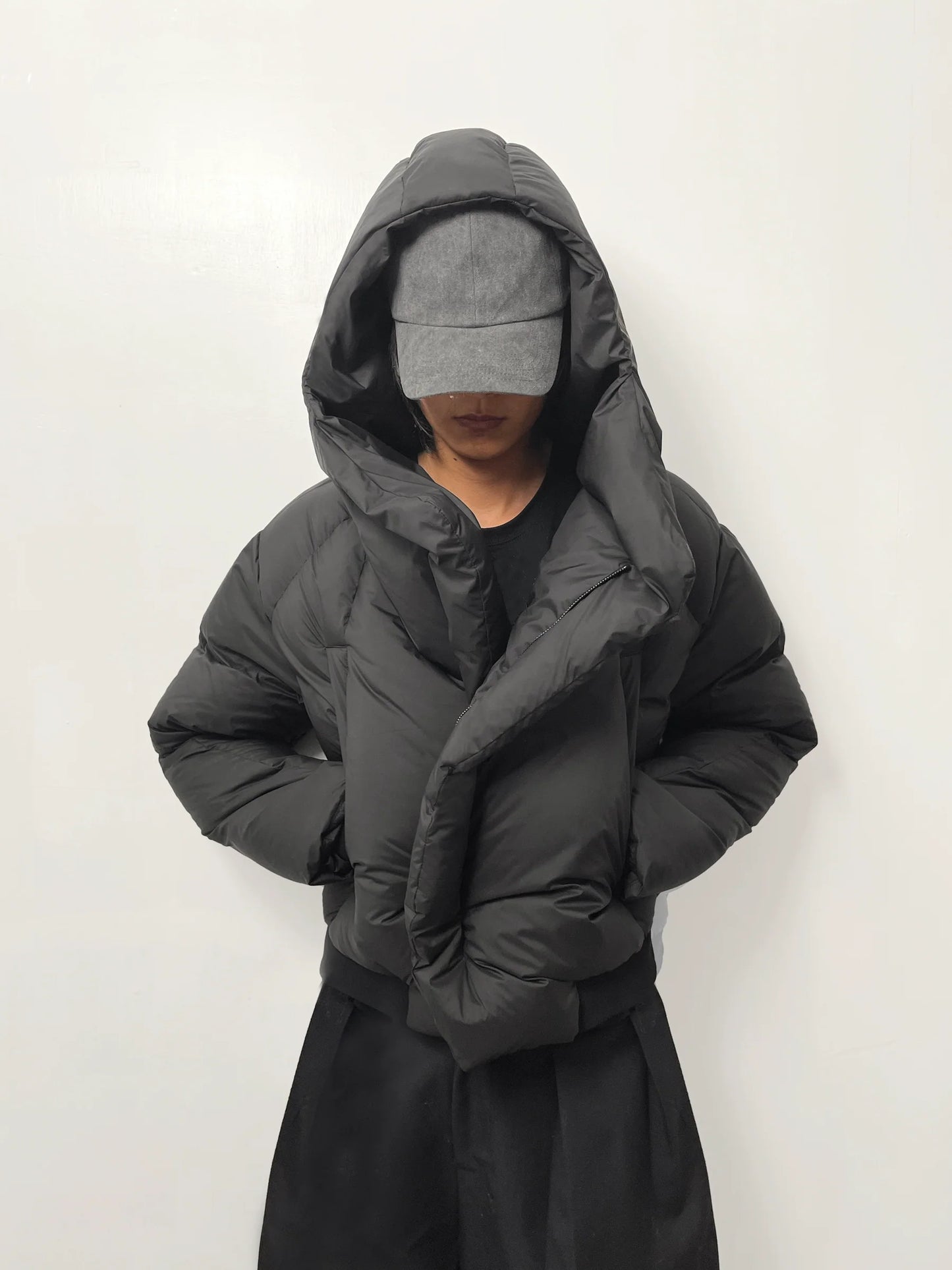 HIGH COLLAR DOWN COAT