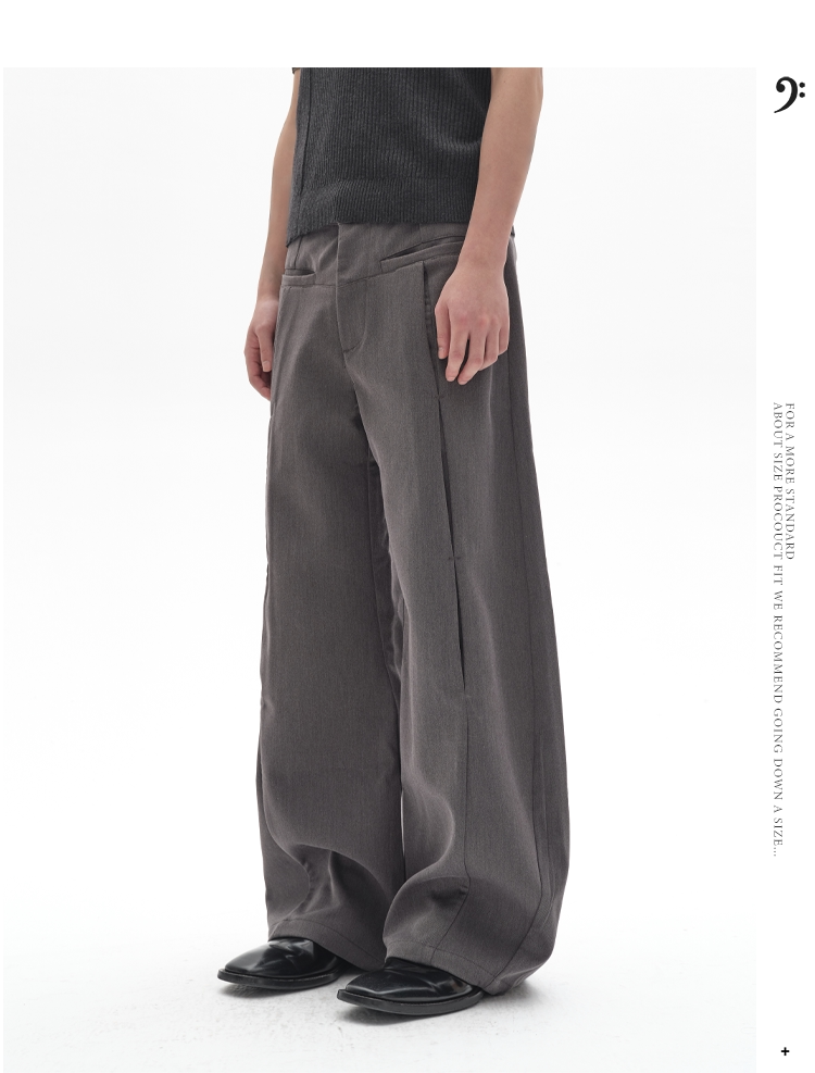 PREMIUM PLEATED CASUAL PANTS
