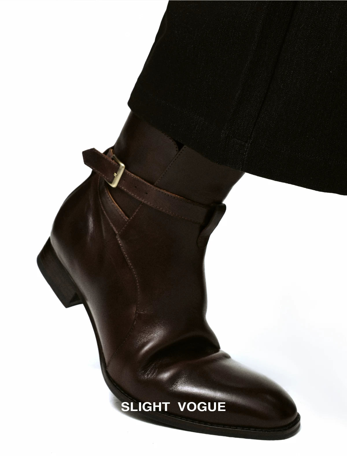 HARNESS STRAP ANKLE BOOTS 6
