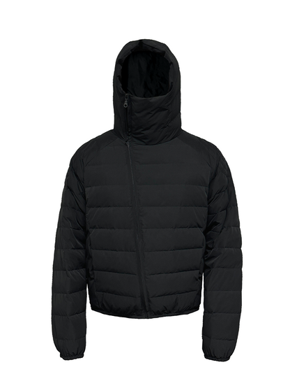LIGHTWEIGHT HOODED DOWN JACKET
