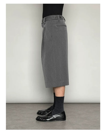 PLEATED CASUAL JORTS