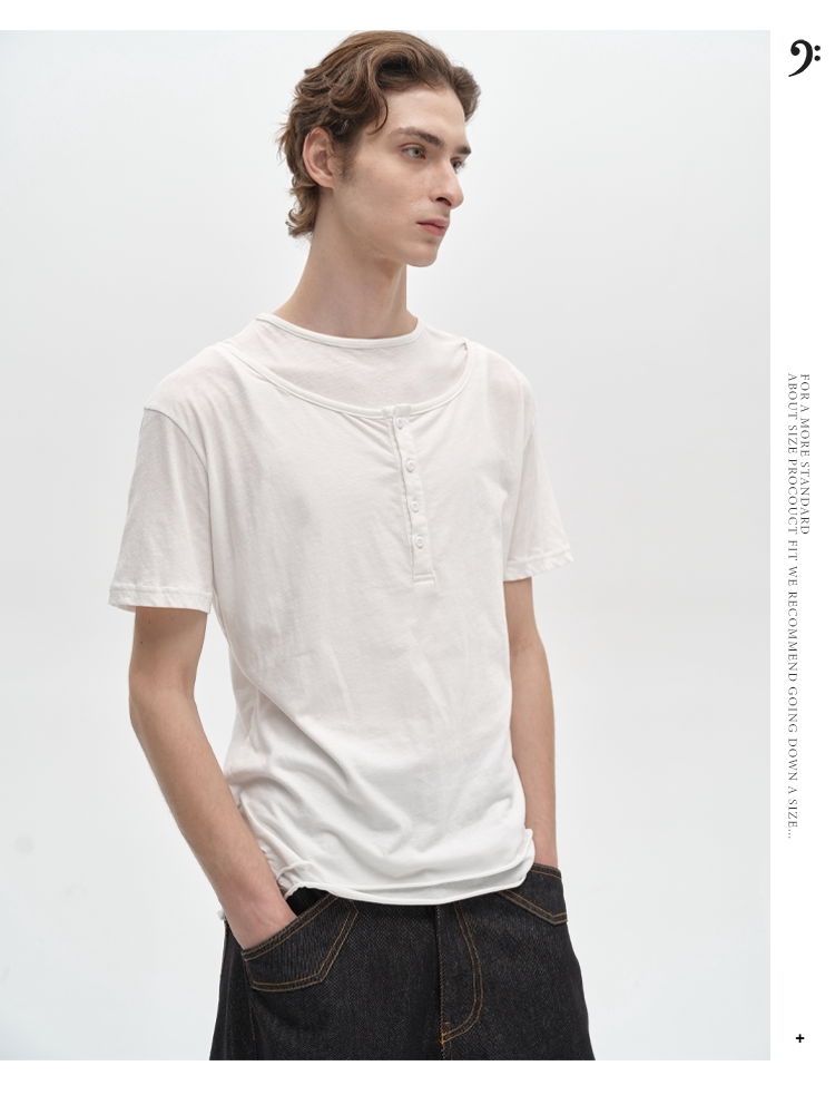 LAYERED SHORT SLEEVE TEE