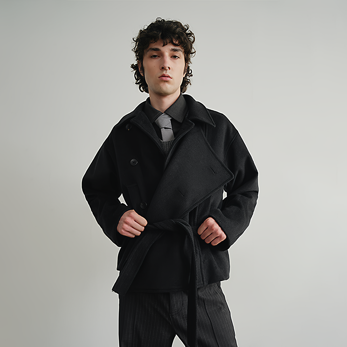 DOUBLE-FACED WOOL JACKET