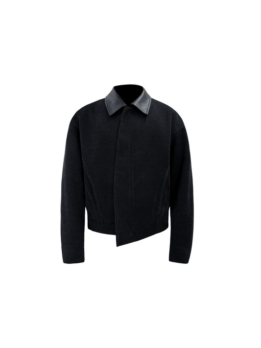 CURVED PLACKET JACKET