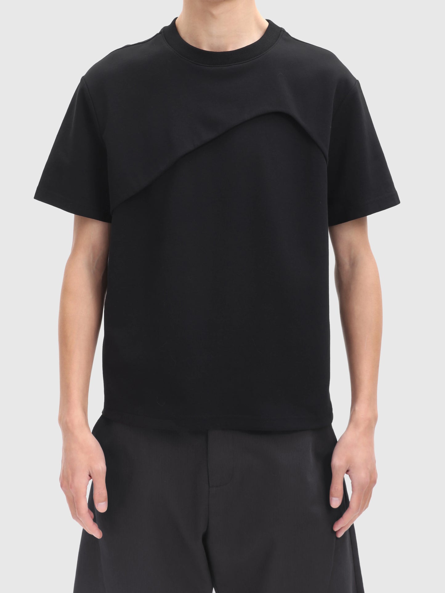 CURVED LINE T-SHIRT