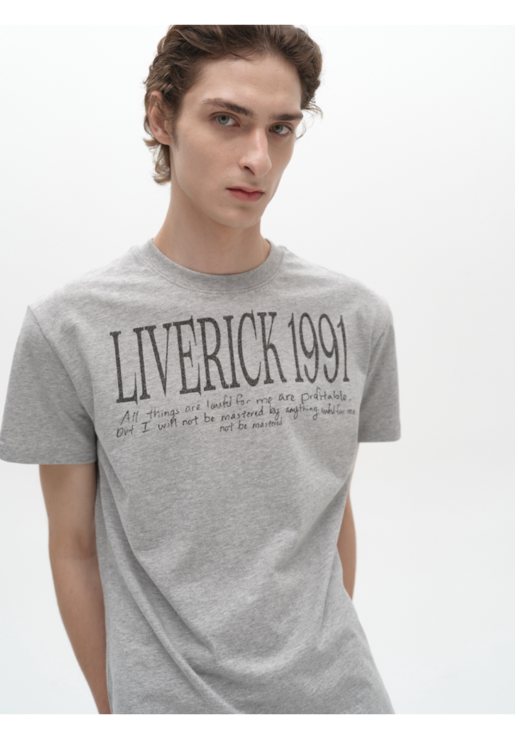 SLOGAN T-SHIRT
