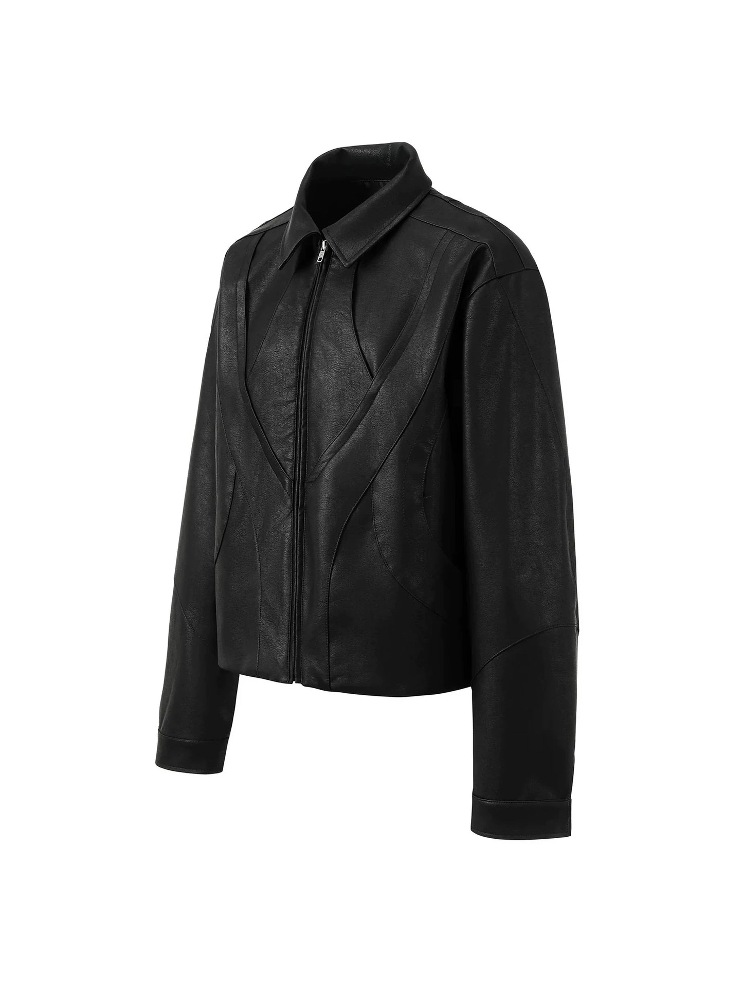 3D MACHETE LEATHER JACKET