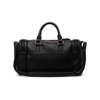 RETRO LEATHER MINI BOSTON