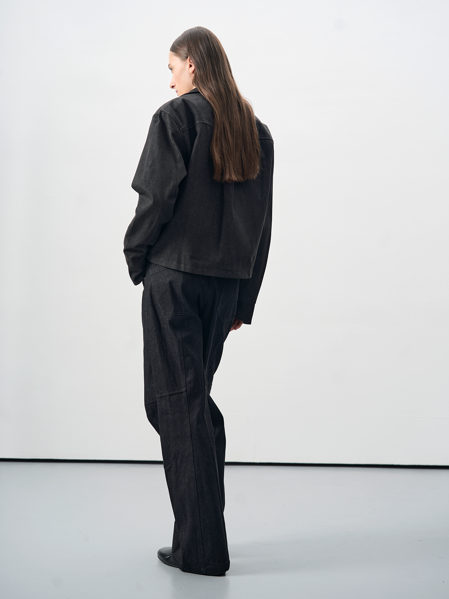 CROPPED DENIM JACKET