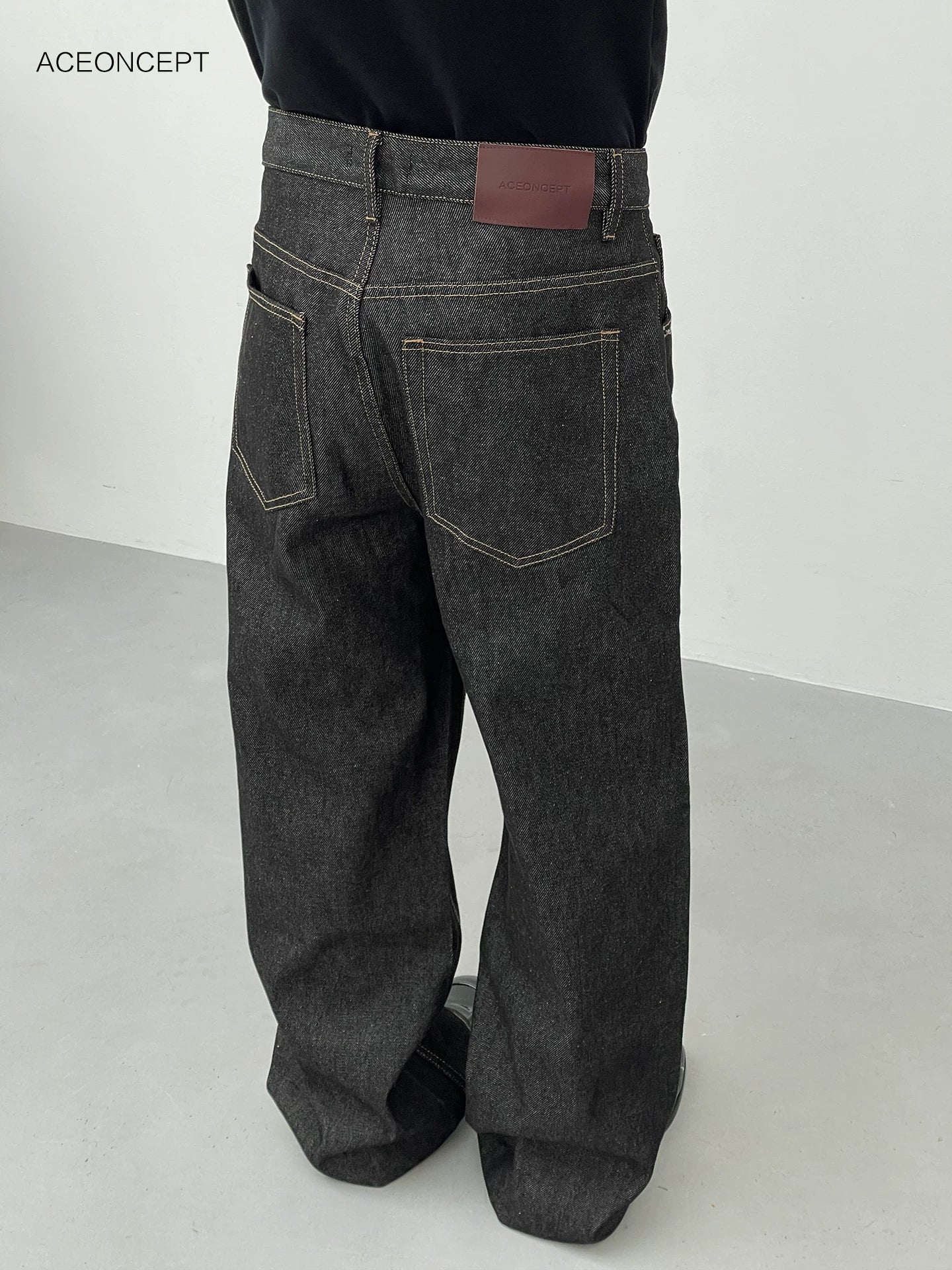 VINTAGE WIDE-LEG COMMUTER PANTS