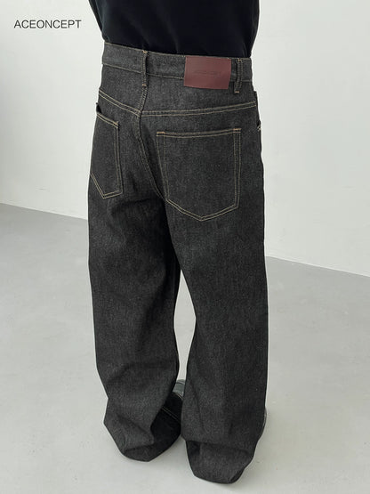 VINTAGE WIDE-LEG COMMUTER PANTS