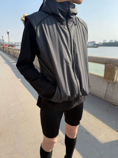 REMOVABLE COTTON VEST JACKET