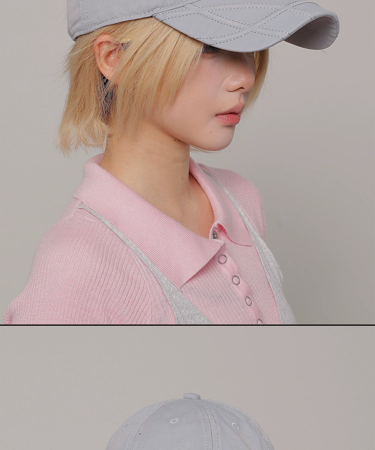 SCULPTED BRIM WASHED CAP 16