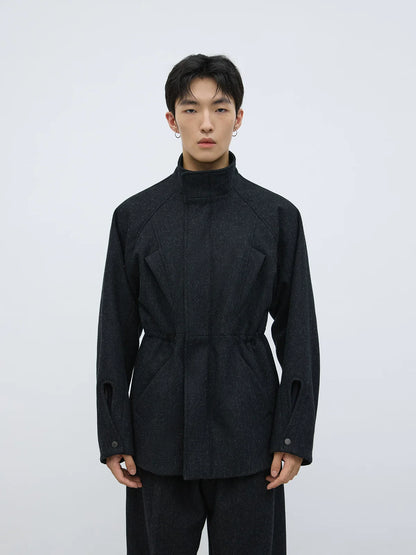 CINCHED WAIST JACKET