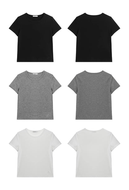 BOXY CROP TEE
