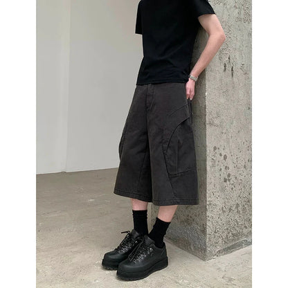 DECONSTRUCTED WORK SHORTS