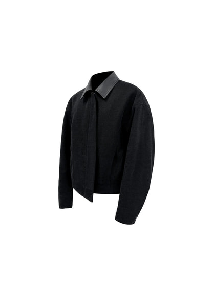 CURVED PLACKET JACKET