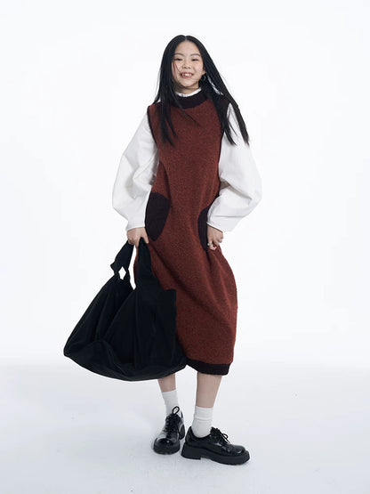 SUEDE TOUCH OVERSIZED TOTE BAG 3