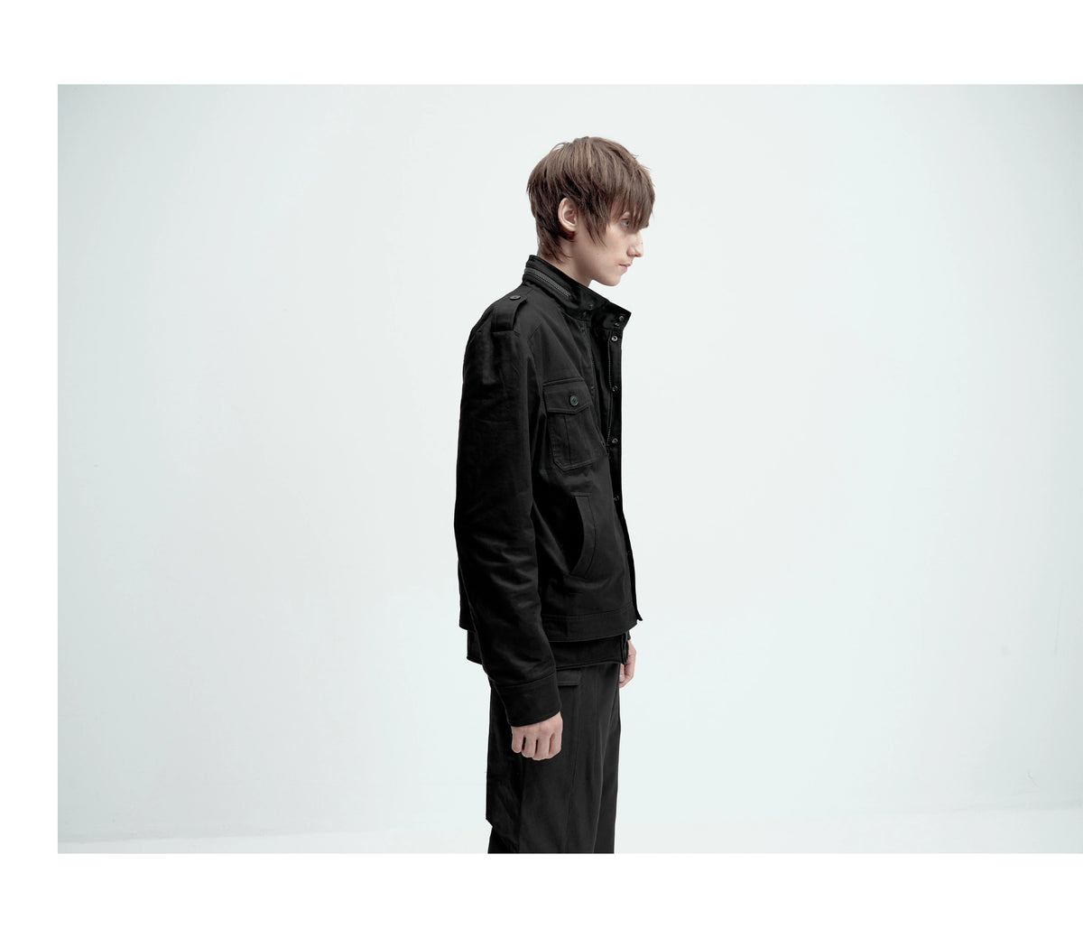 MERCERIZED COTTON WORK JACKET