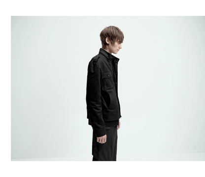 MERCERIZED COTTON WORK JACKET