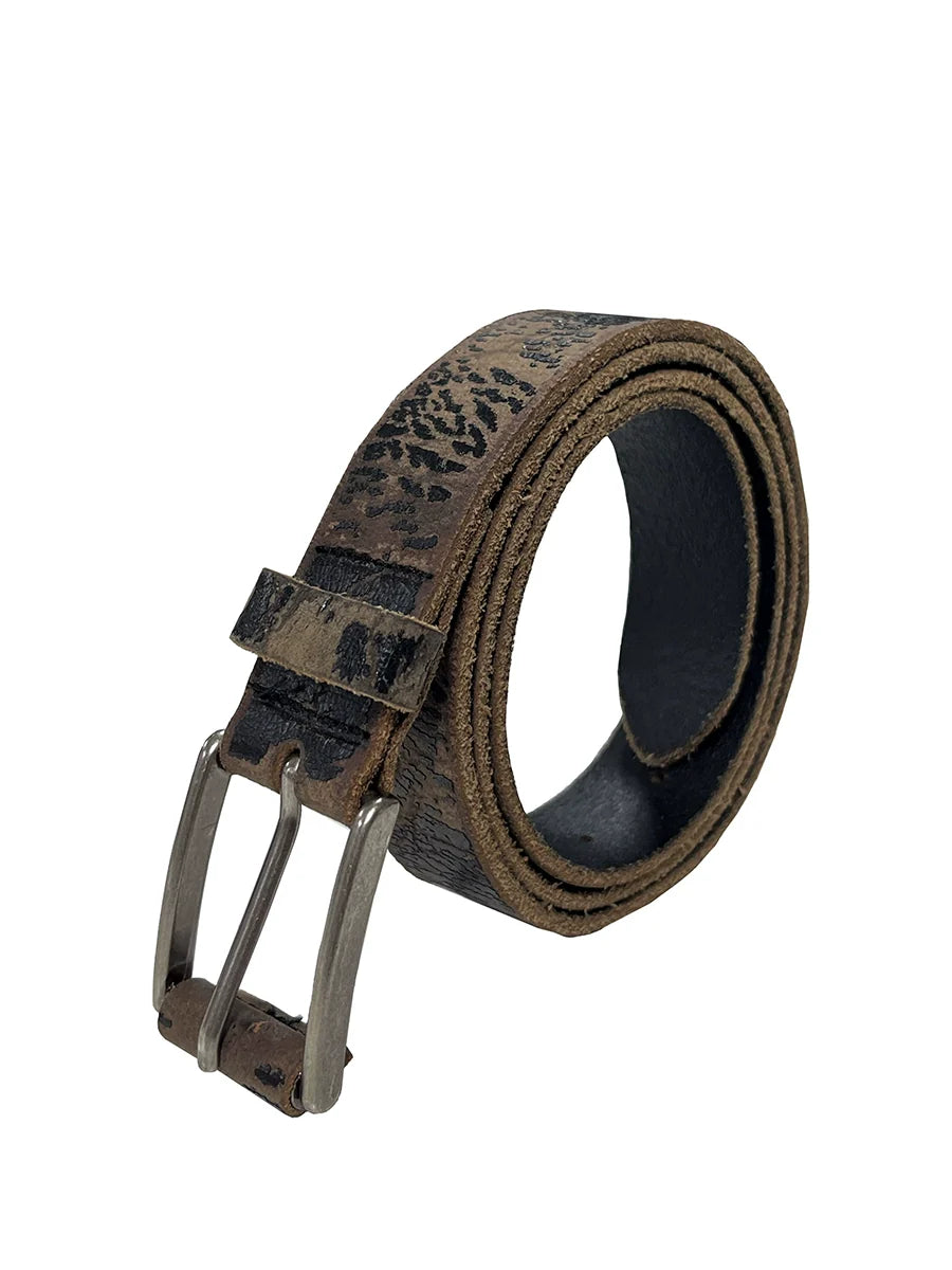 VINTAGE COWHIDE LEATHER BELT