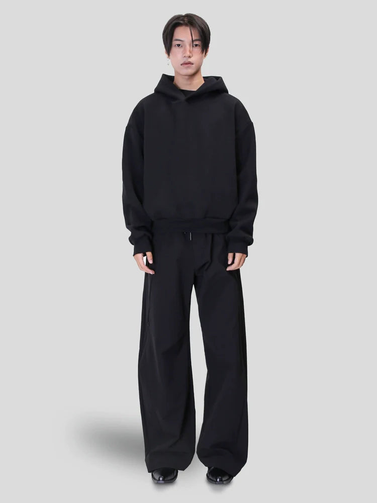 BLUE MIST BOXY HOODIE