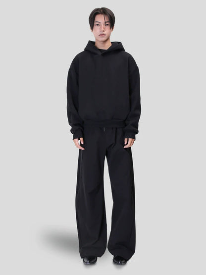 BLUE MIST BOXY HOODIE