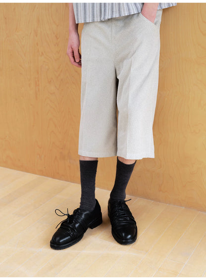 DISTRESSED LEATHER DERBY SHOES