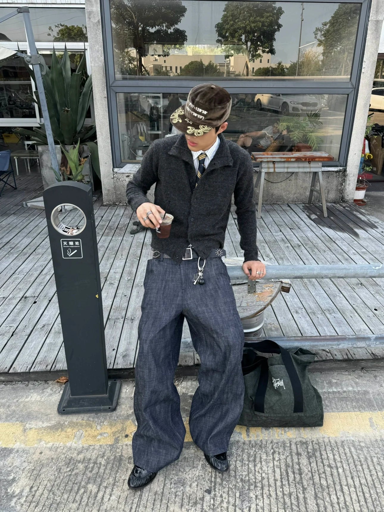 RED EAR 13.5OZ BAGGY PANTS