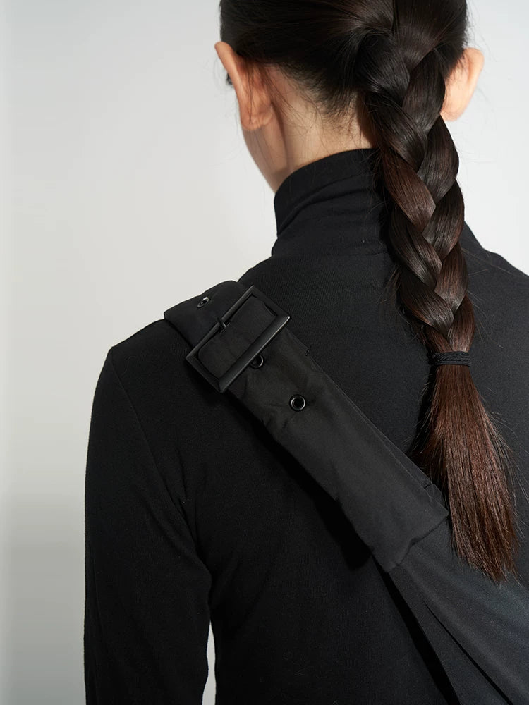D SHAPED PADDED SHOULDER BAG 2