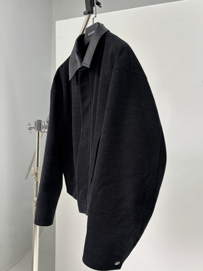 CURVED PLACKET JACKET