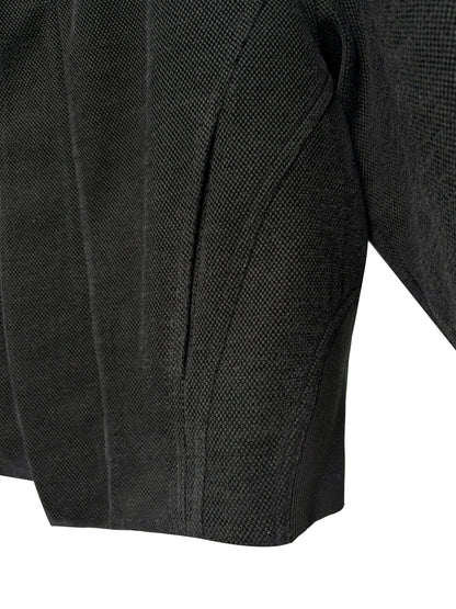 CURVED PLACKET JACKET
