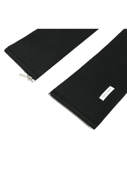 CHIC WOOL ZIPPER SCARF