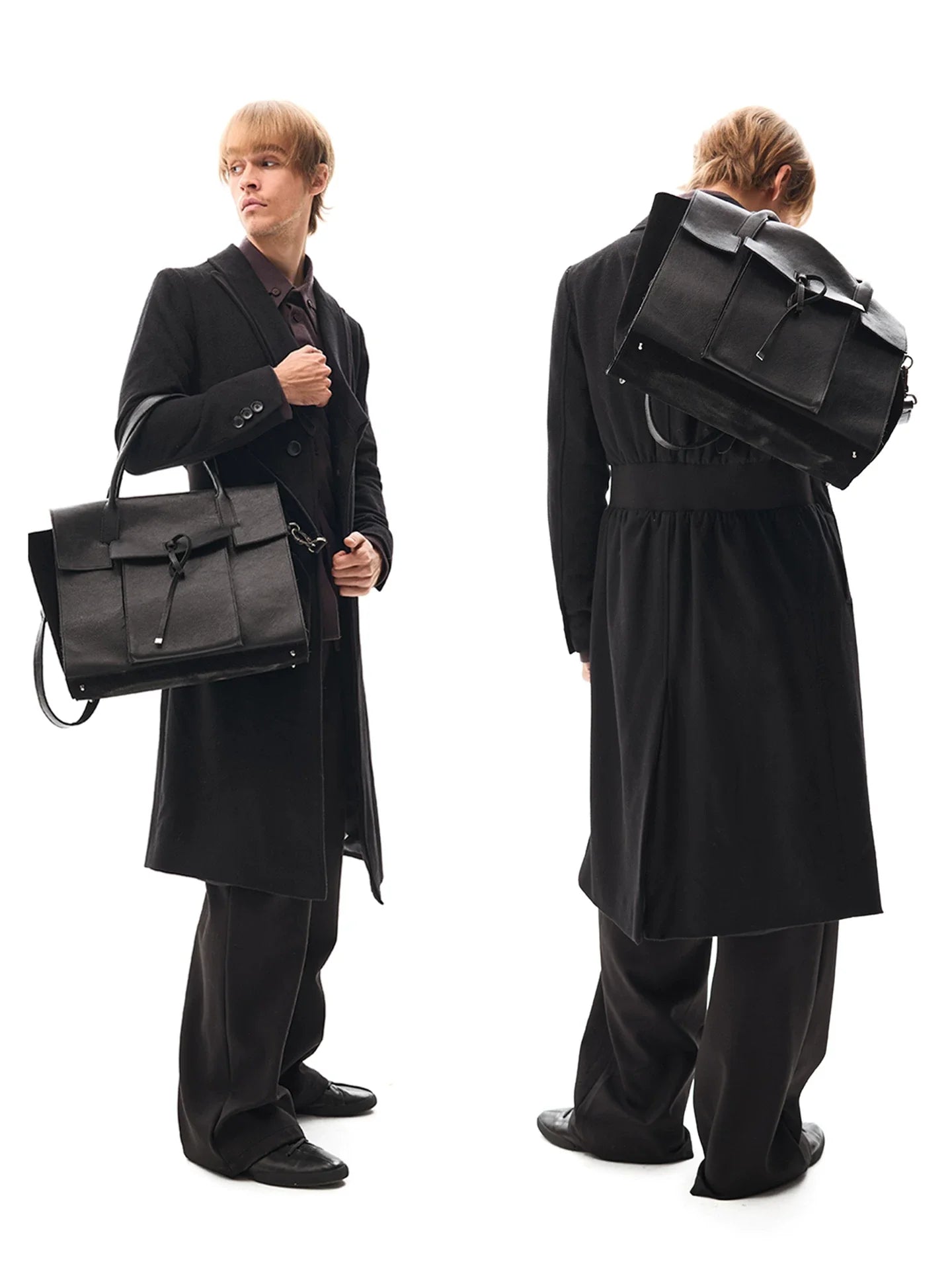 CHIC SUEDE DOCTOR'S TOTE BAG