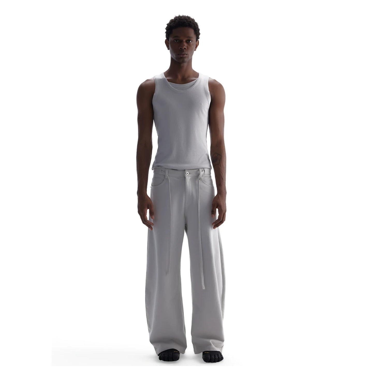 COTTON A-LINE SWEATPANTS