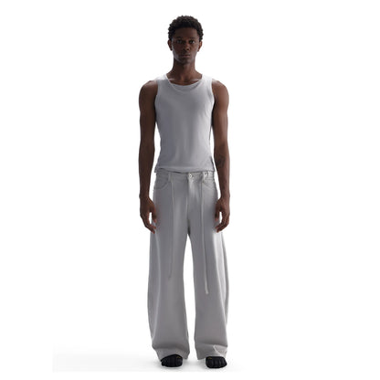 COTTON A-LINE SWEATPANTS