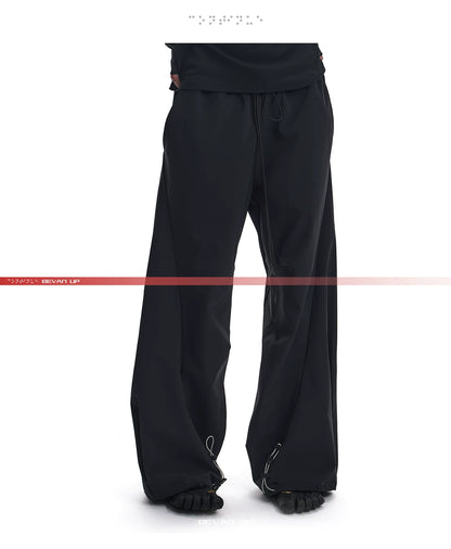 QUICK-DRY FLARED SOFTSHELL PANTS