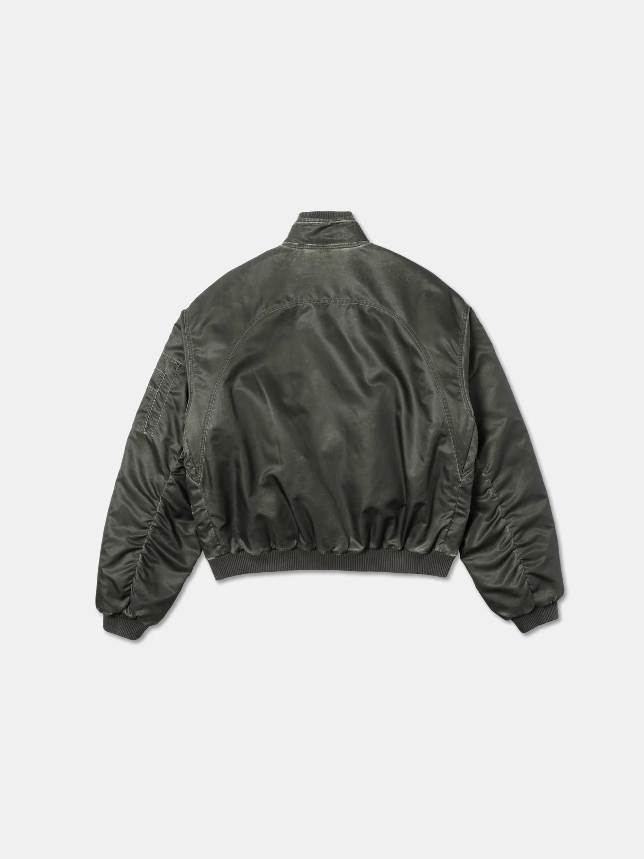 WASHED COTTON BOMBER JACKET