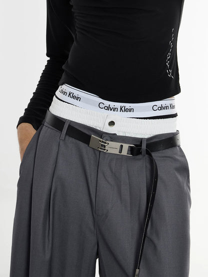 METAL BUCKLE BELT