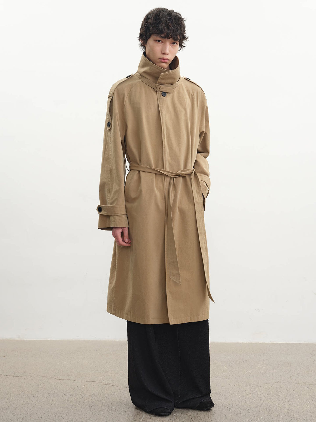 BELTED TRENCH COAT