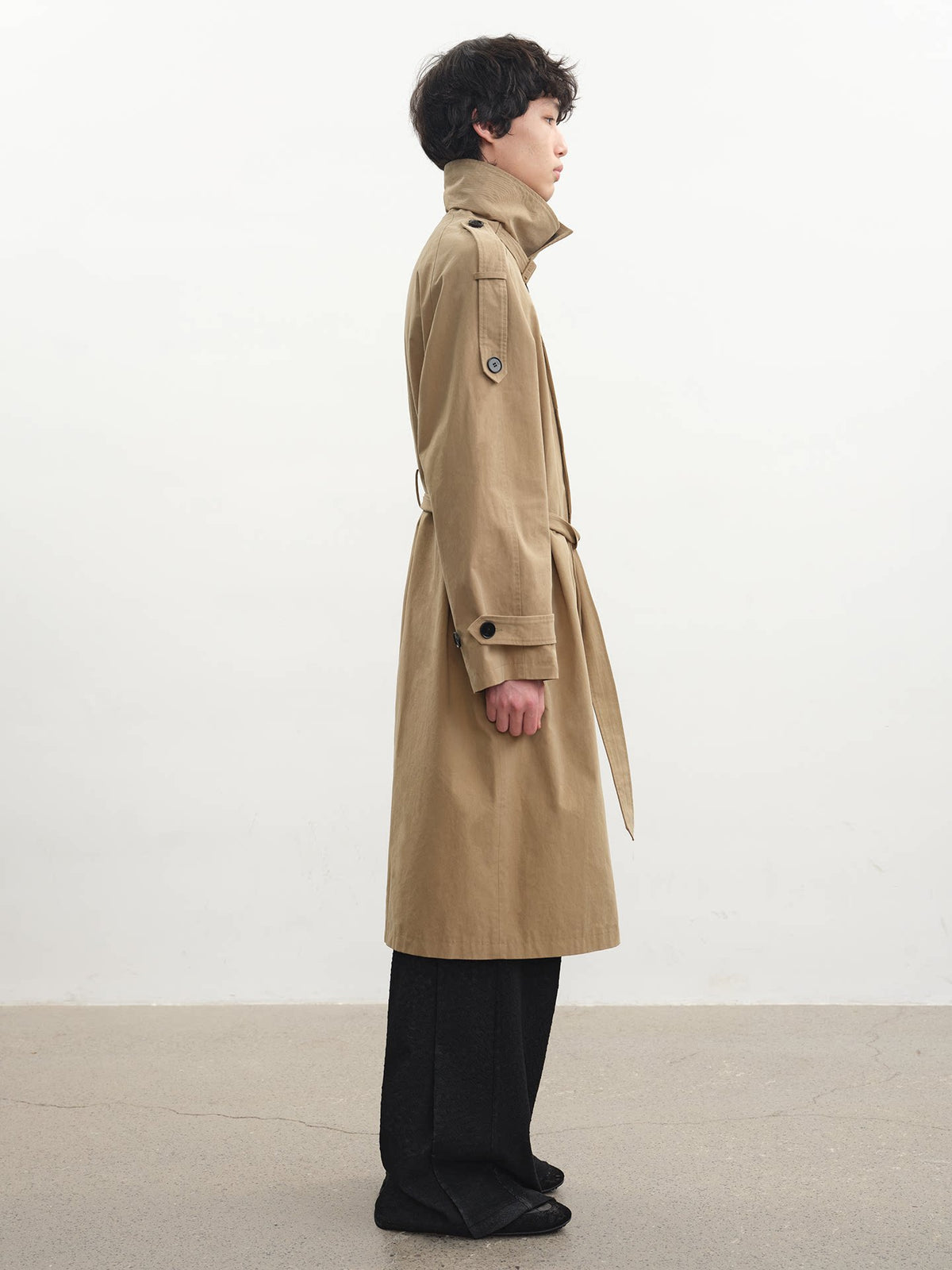 BELTED TRENCH COAT