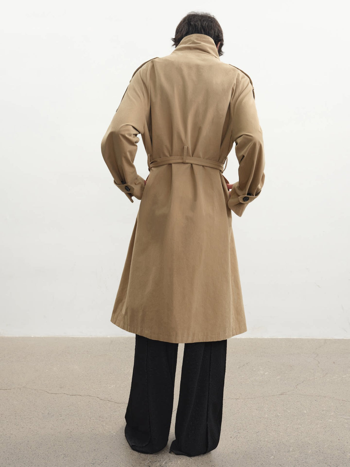 BELTED TRENCH COAT