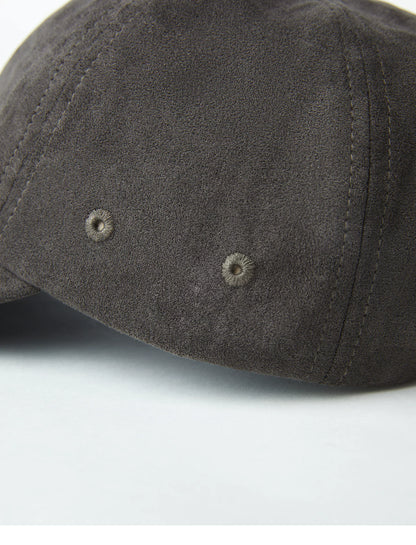 SUEDE NAP CAP フェイクスエード生地のディテール