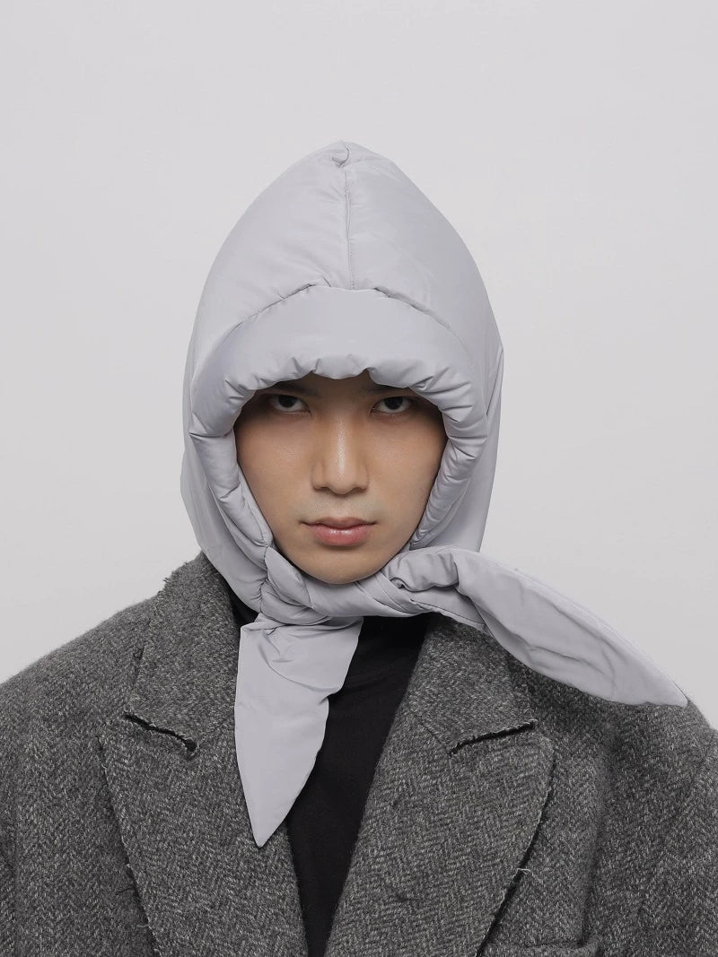 PADDED TIE HOOD