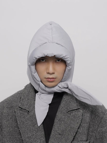 PADDED TIE HOOD